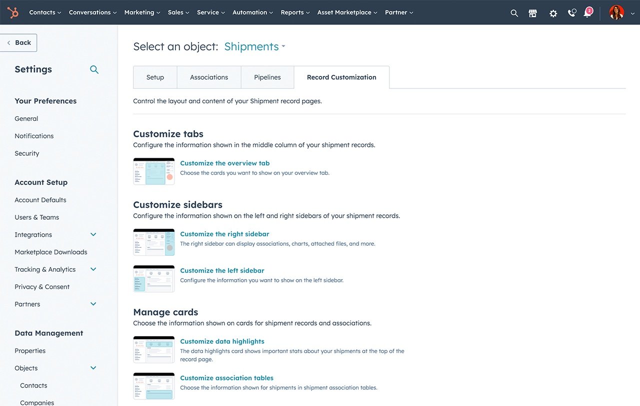3-2 Hubspot Service Hub_Features_ Custom Objects