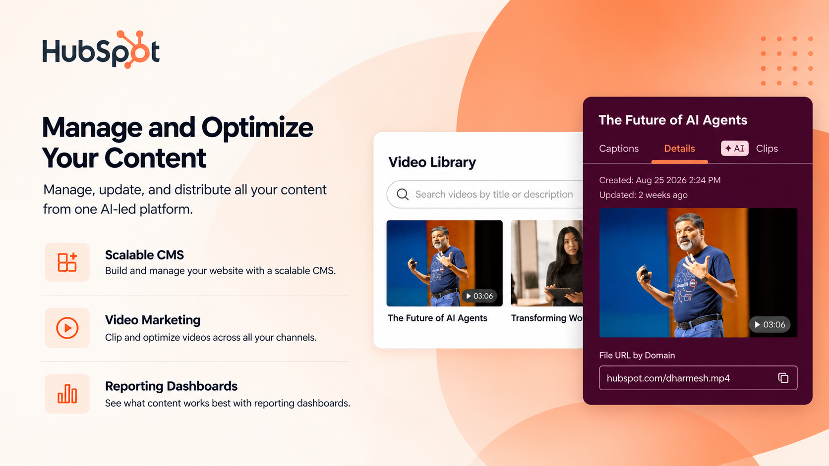 AI-Powered Content Hub_示意