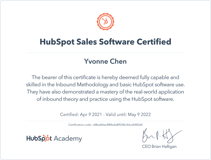 hubspot-sales-software-certified_yvonne
