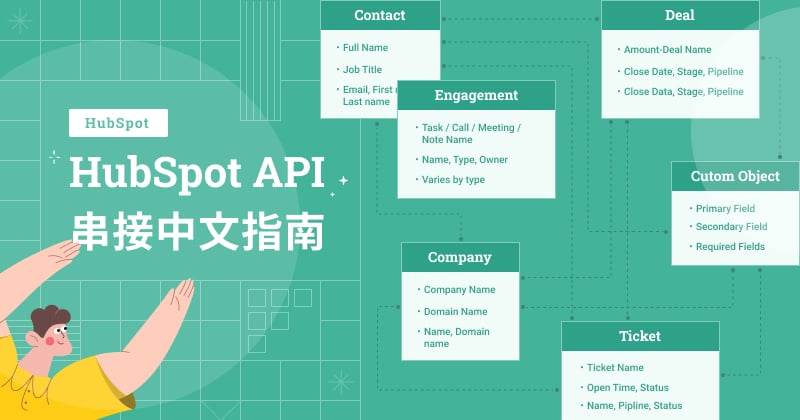 HubSpot API 串接中文教學指南 - 10 分鐘帶你了解如何串接 HubSpot