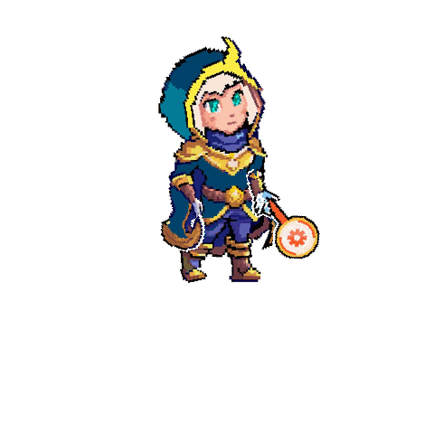 magic girl dancing